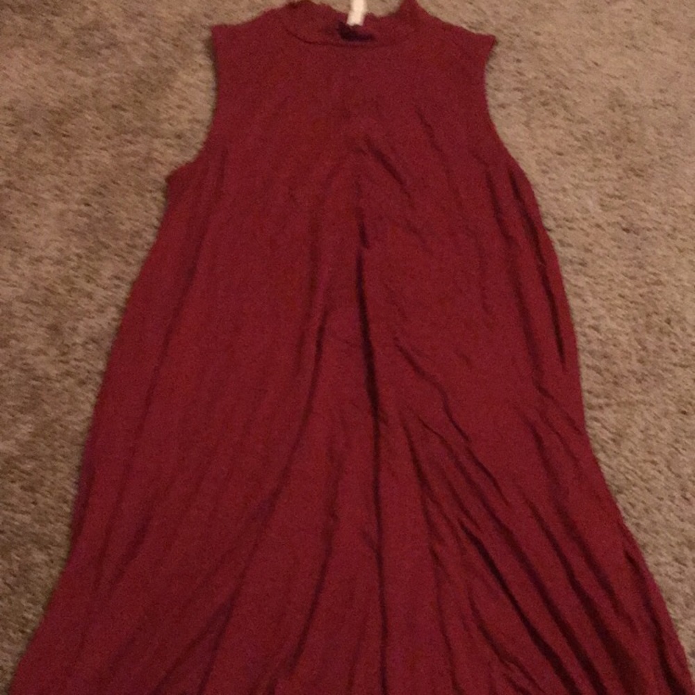 Maroon dress